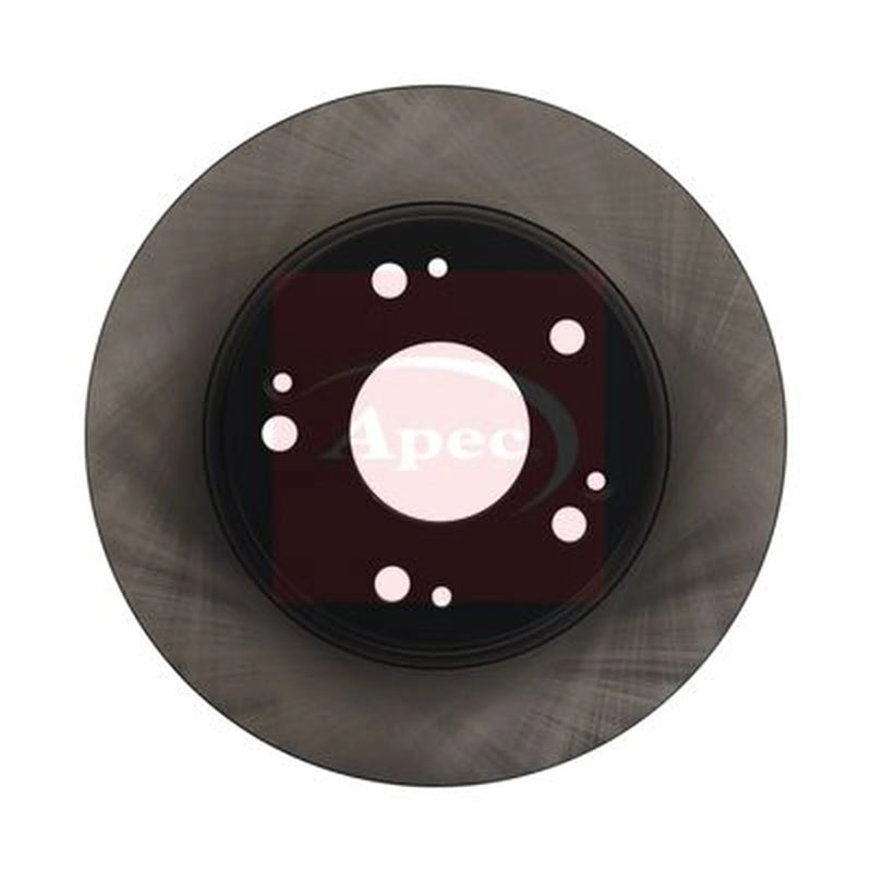 Apec 2 x Solid Rear Brake Discs DSK2547