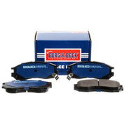 Borg & Beck 4 x Front Brake Pad Set BBP1484