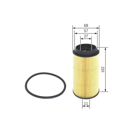 Genuine Bosch Car Fuel Filter N2155 Fits Iveco Daily 35S11 - 2.3 - 14- F02640215 Bosch  - Town Parts