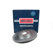Borg & Beck 2 x Vented Front Brake Discs BBD6072S