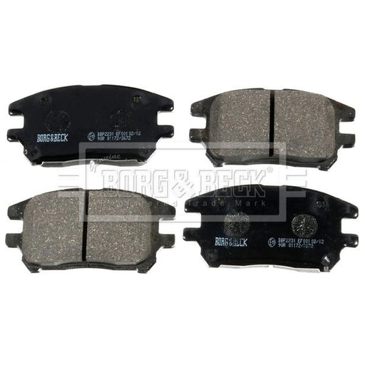 Borg & Beck 4 x Front Brake Pad Set BBP2231