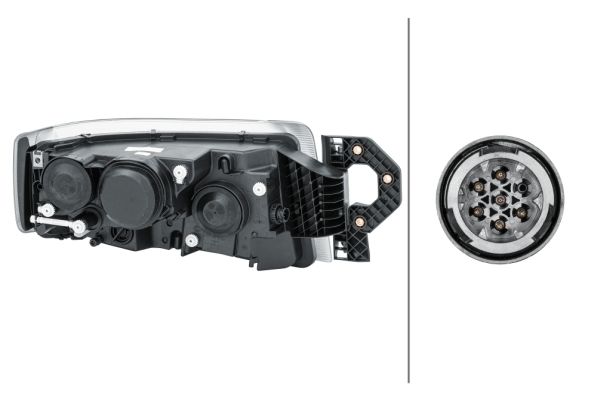 Hella Headlight Headlamp H7/H1/H3 Left