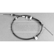 Borg & Beck Handbrake Cable Right Rear BKB3826