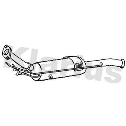 Klarius Catalyst Type Appr With Pipe 390432