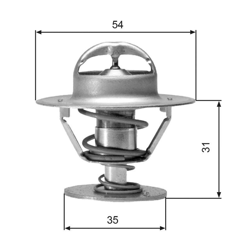 Gates Thermostat,Coolant TH00682G1