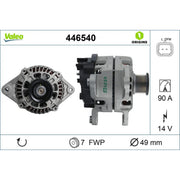Valeo Car Alternator 12V 446540
