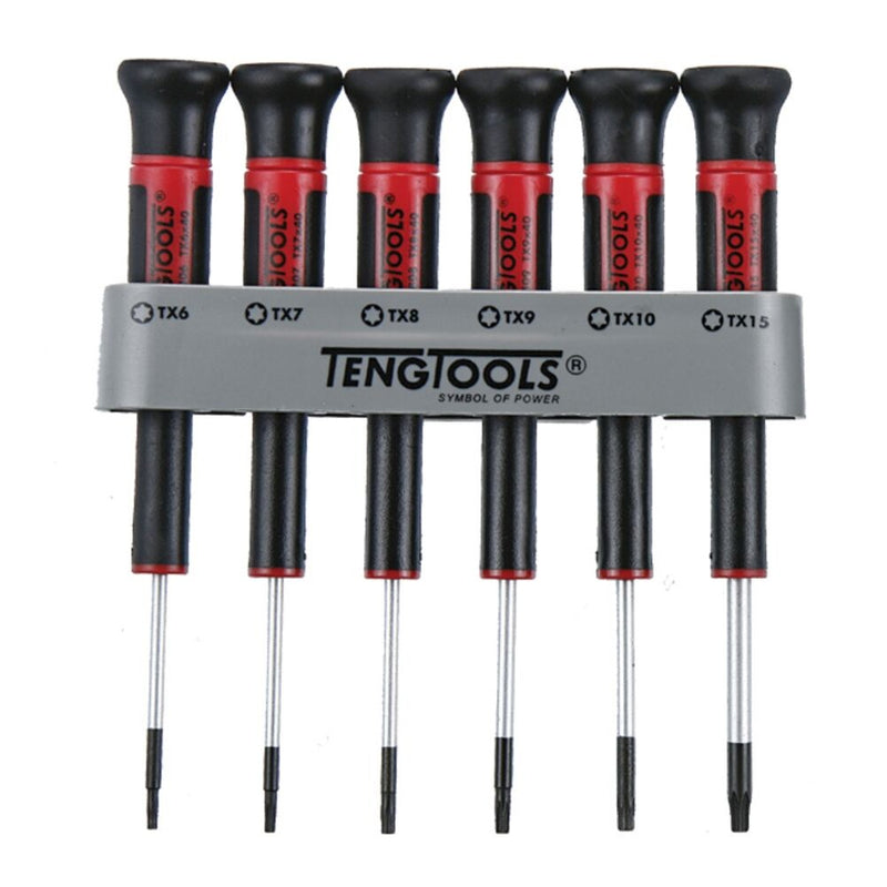 Teng Tools Mini Screwdriver Set TX 6 Pieces