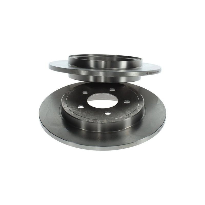 Bosch 2 x Solid Rear Brake Discs 0 986 479 A53