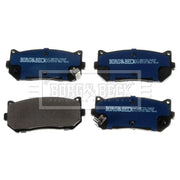 Borg & Beck 4 x Rear Brake Pad Set BBP1793