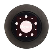 Apec 2 x Solid Rear Brake Discs DSK2484