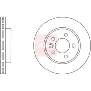 Apec 2 x Vented Front Brake Discs DSK2847