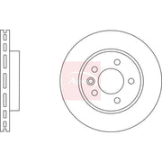 Apec 2 x Vented Front Brake Discs DSK2847