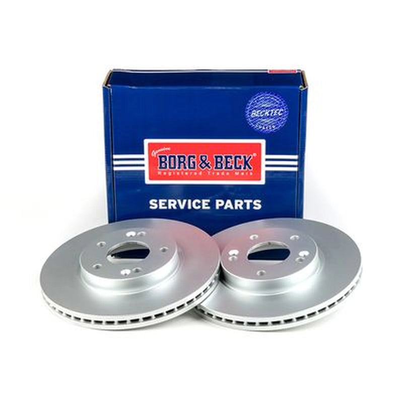 Borg & Beck 2 x Vented Front Brake Discs BBD5535