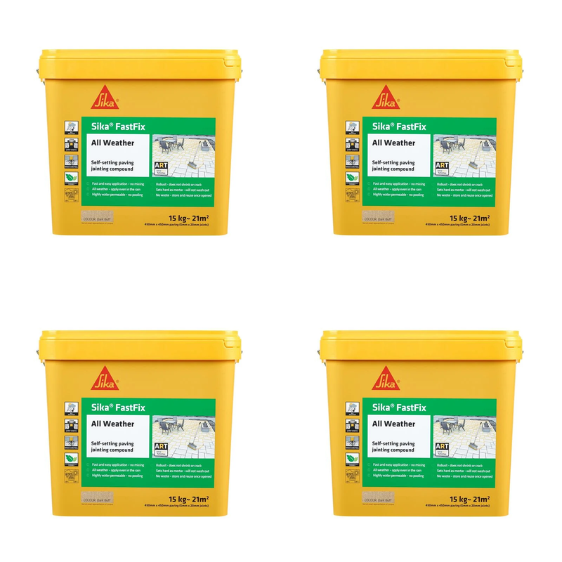Everbuild Sika Sika® FastFix All Weather Dark Buff 15kg - 669017