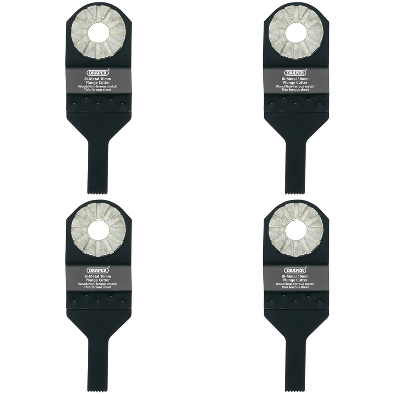 Draper Bi-Metal Plunge Cutter 10mm, 3/8", 20tpi - Multi-Pack