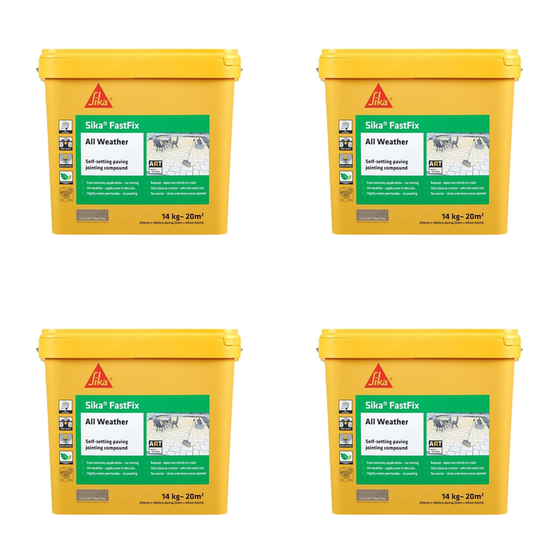 Everbuild Sika Sika® FastFix All Weather Deep Grey 14kg - 669016