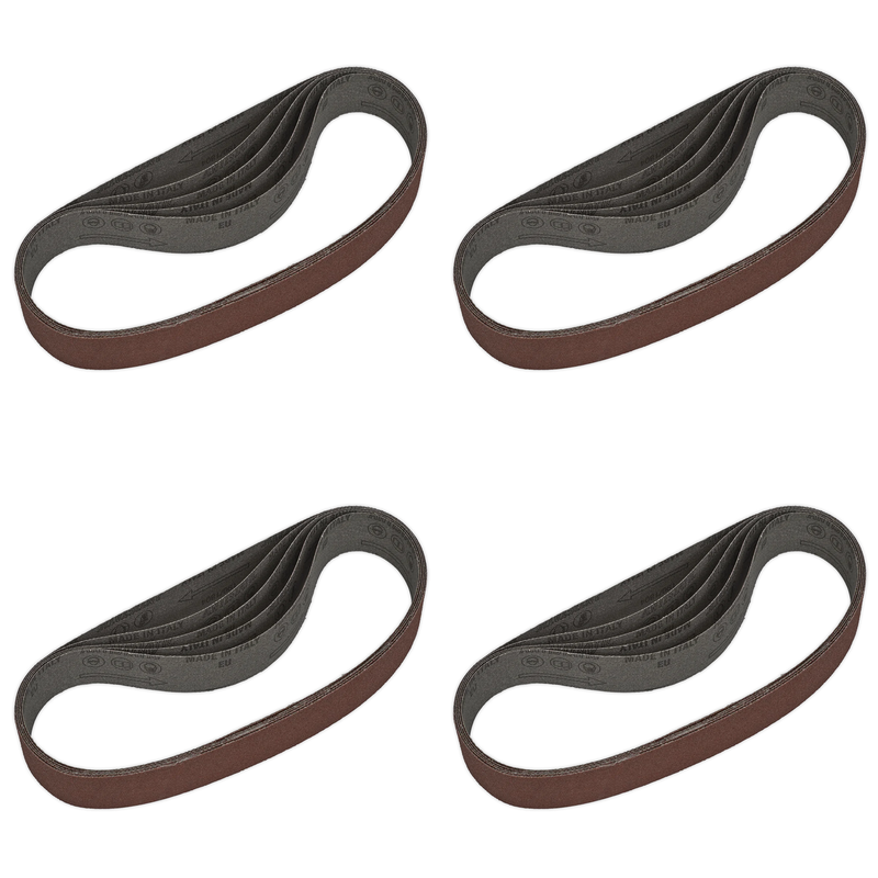 Sealey 30 x 540mm Sanding Belt 80Grit - Pack of 5 - SB0011 Trade Quality