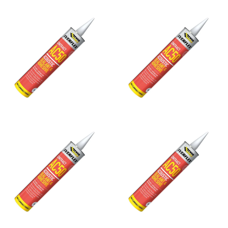 Everbuild Sika Everflex® AC50 Acoustic Sealant & Adhesive 900ml - 489512