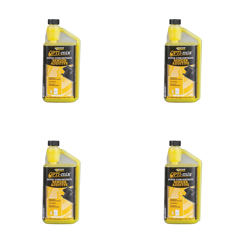 Everbuild Sika Opti-Mix 3-in-1 Render Additive 1 Litre - 697962