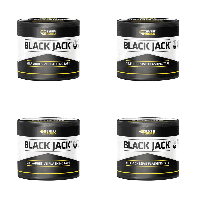 Everbuild Sika Black Jack Flashing Tape 100mm x 3m