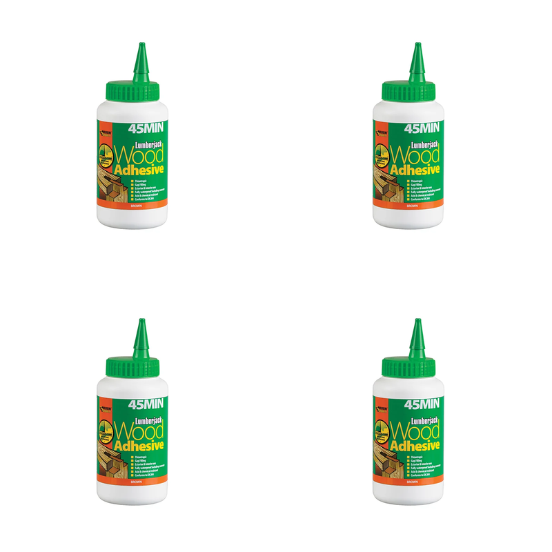 Everbuild Sika Lumberjack® 45 Min PU Wood Adhesive Liquid 750g - 484686