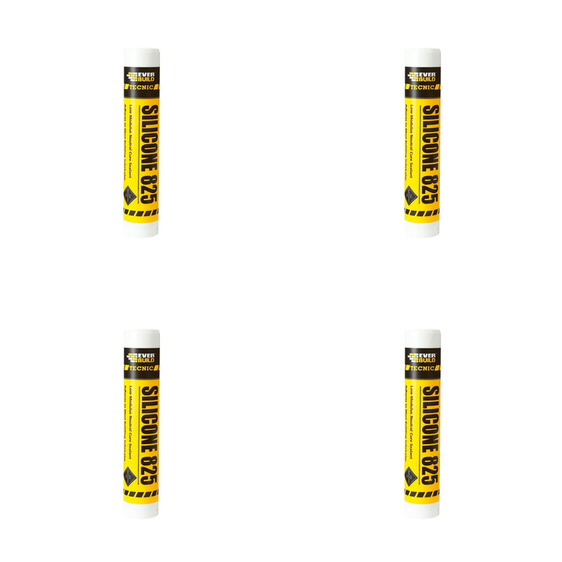 Everbuild Sika Tecnic Silicone 825 Buff 380ml - 467222