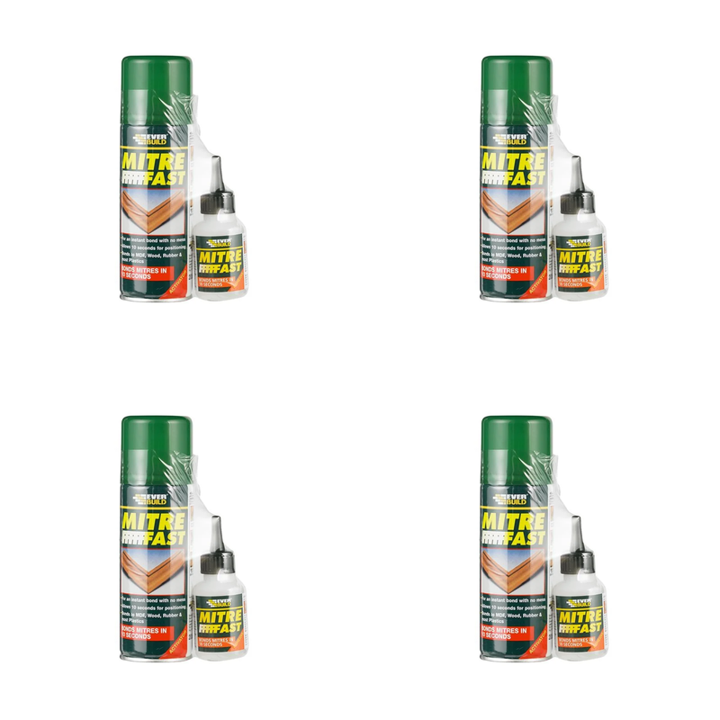 Everbuild Sika 24pc Mitre Fast Bonding Kit (Shrink Wrapped) - 462029 set