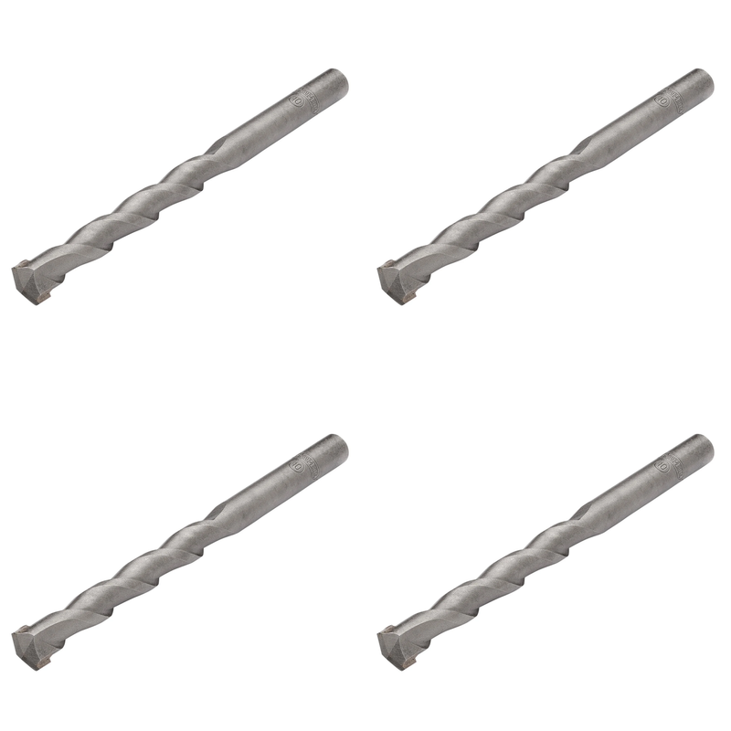 Draper TCT Masonry Drill Bit, 10mm Heavy-Duty Alloy Steel