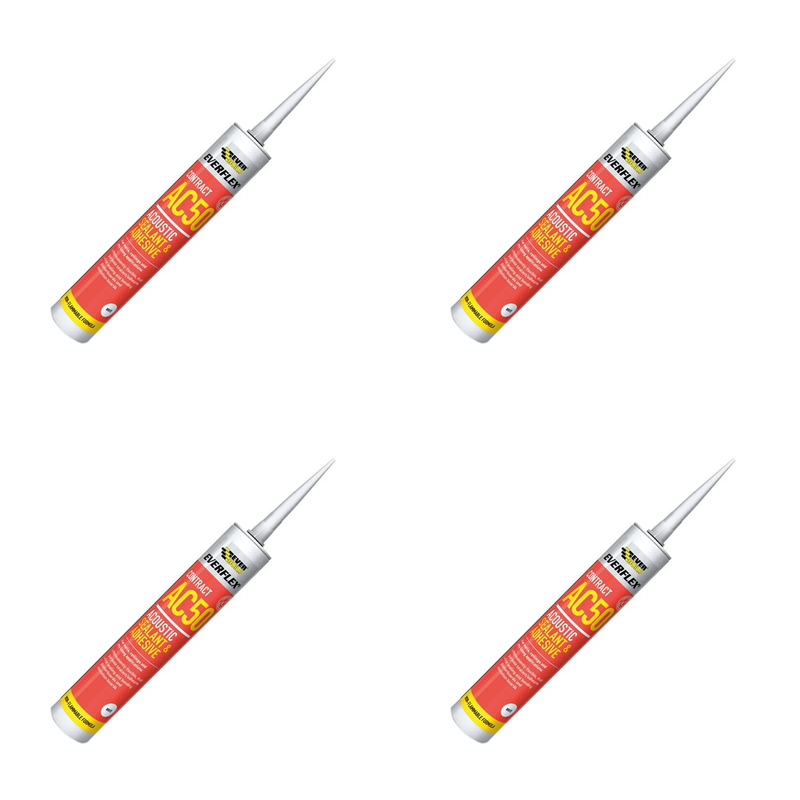 Everbuild Sika Everflex® AC50 Acoustic Sealant & Adhesive 380ml - 489513