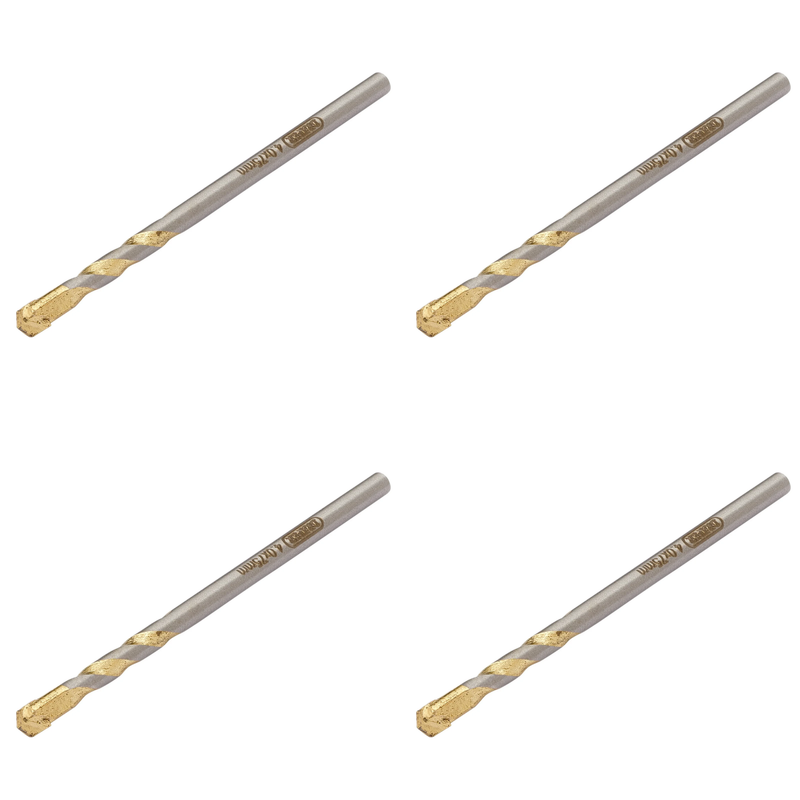 Draper Multi Construction TCT Drill Bit, 4 x 75mm - DBMCS