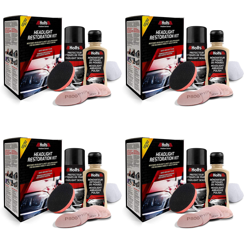 Holts Headlight Restoration Kit HREP0031A 125ml & 150ml