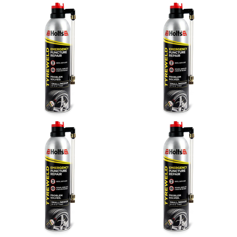 Holts Tyre Weld Emergency Puncture Repair 400ml