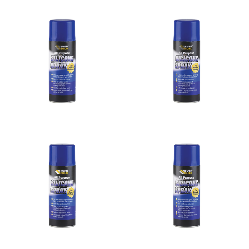 Everbuild Sika All Purpose Silicone Spray 400ml - 484813