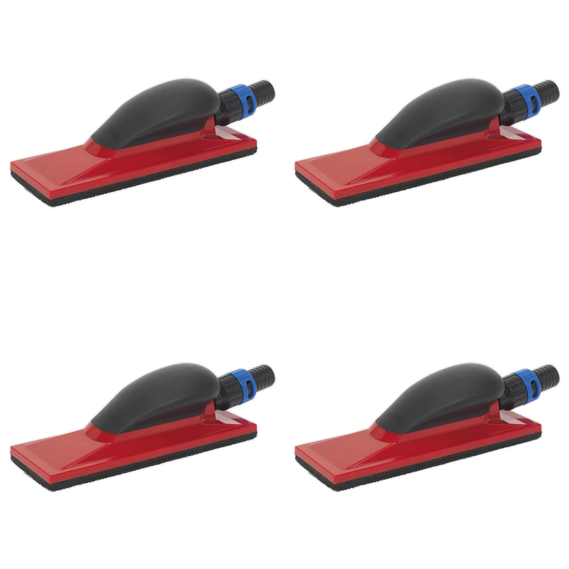 Sealey Dust-Free Sanding Block 70 x 120mm Hook-and-Loop