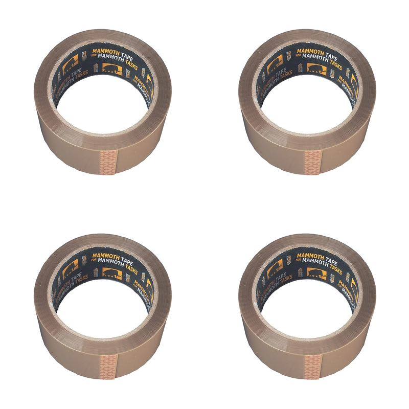 Everbuild Sika Labelled Packing Tape Brown 48mm x 50m - 488640