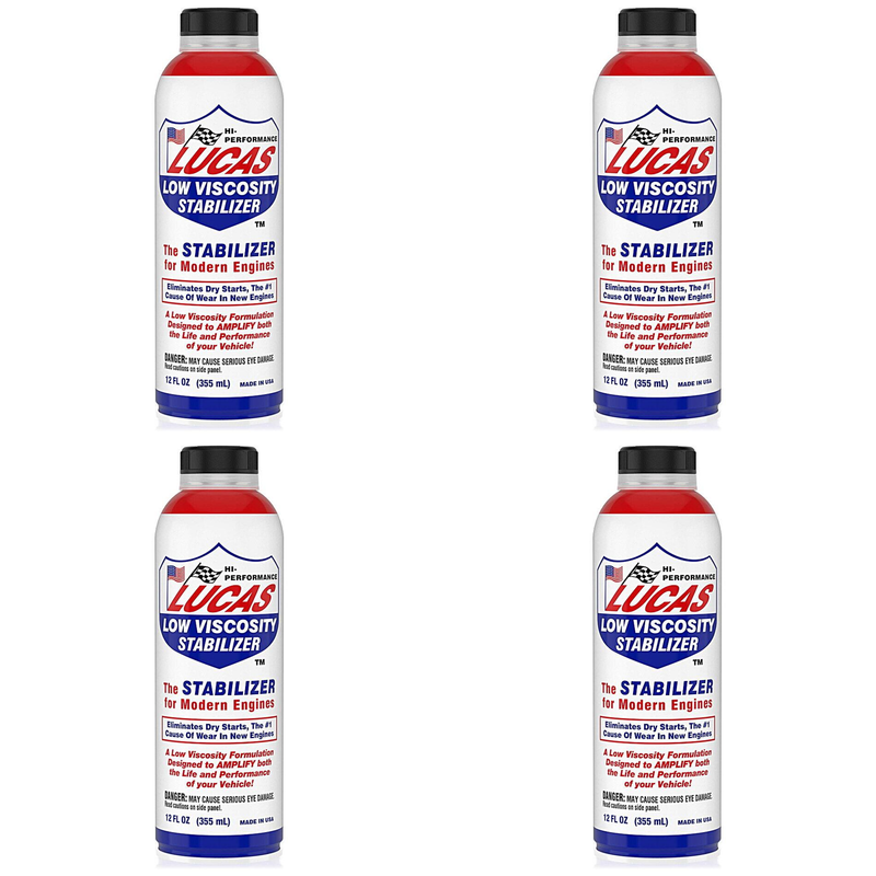 Lucas Oil Low Viscosity Engine Stabilizer 12 Oz 41097