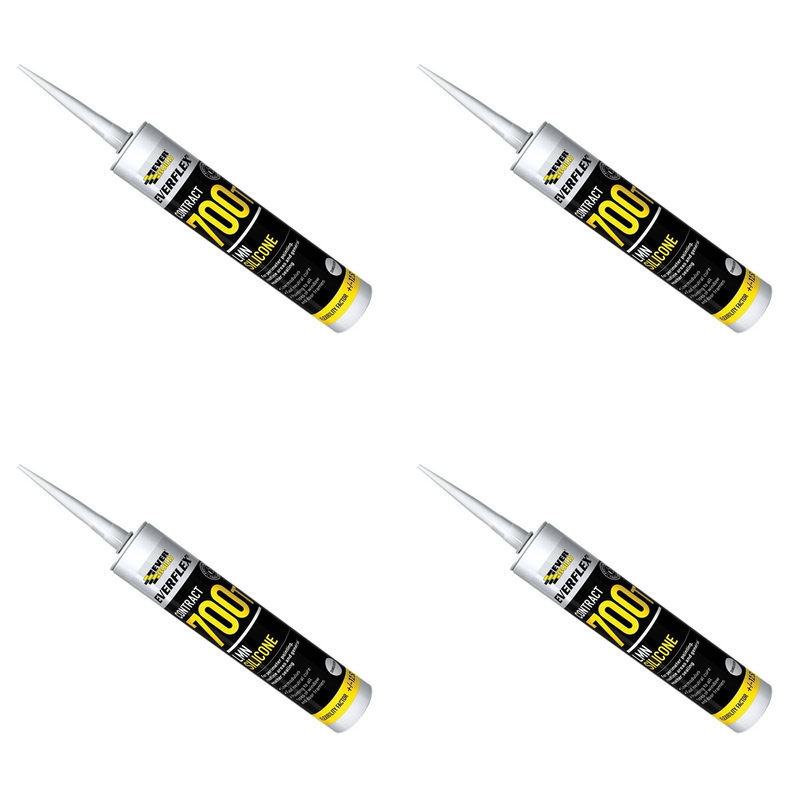 Everbuild Sika Everflex® 700T LMN Silicone Translucent 300ml - 486160