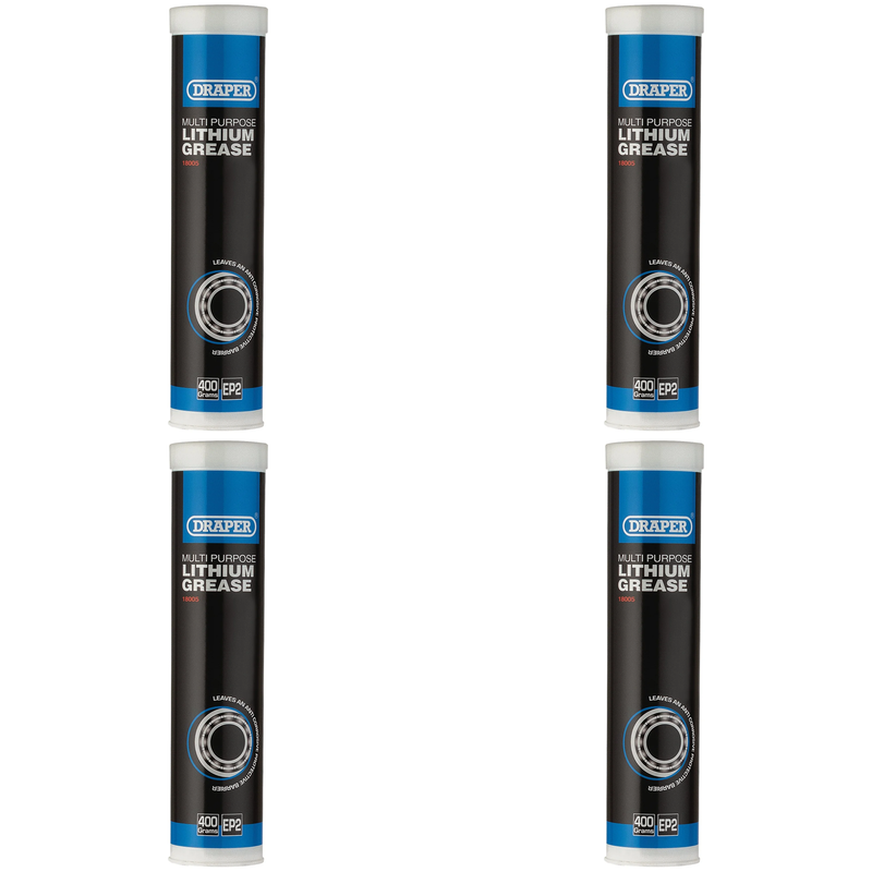 Draper Multi-Purpose Lithium Grease - 400ml Cartridge