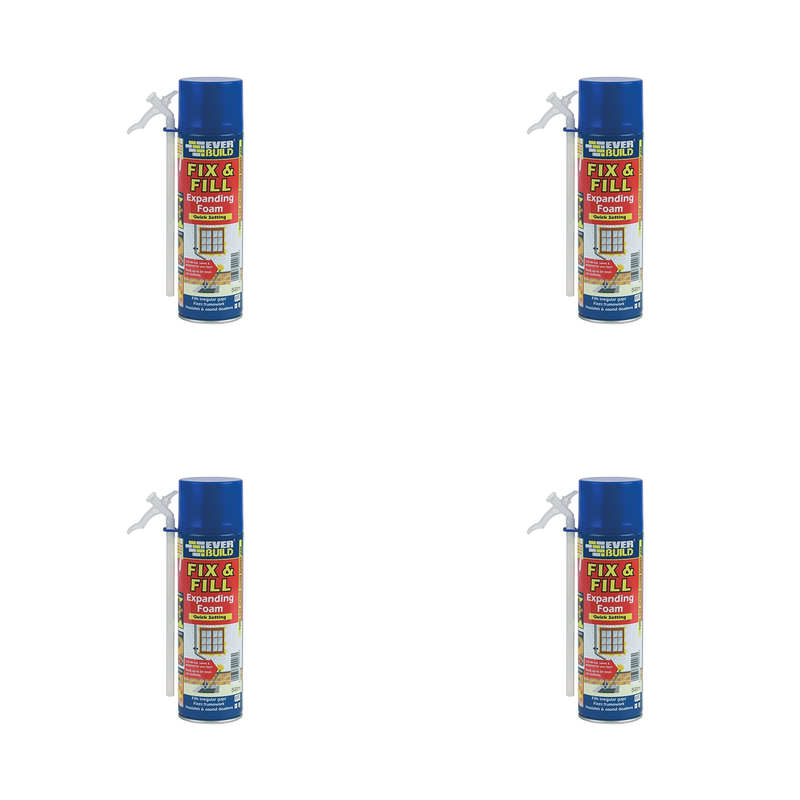 Everbuild Sika Fill & Fix Expanding Foam 500ml - 816431
