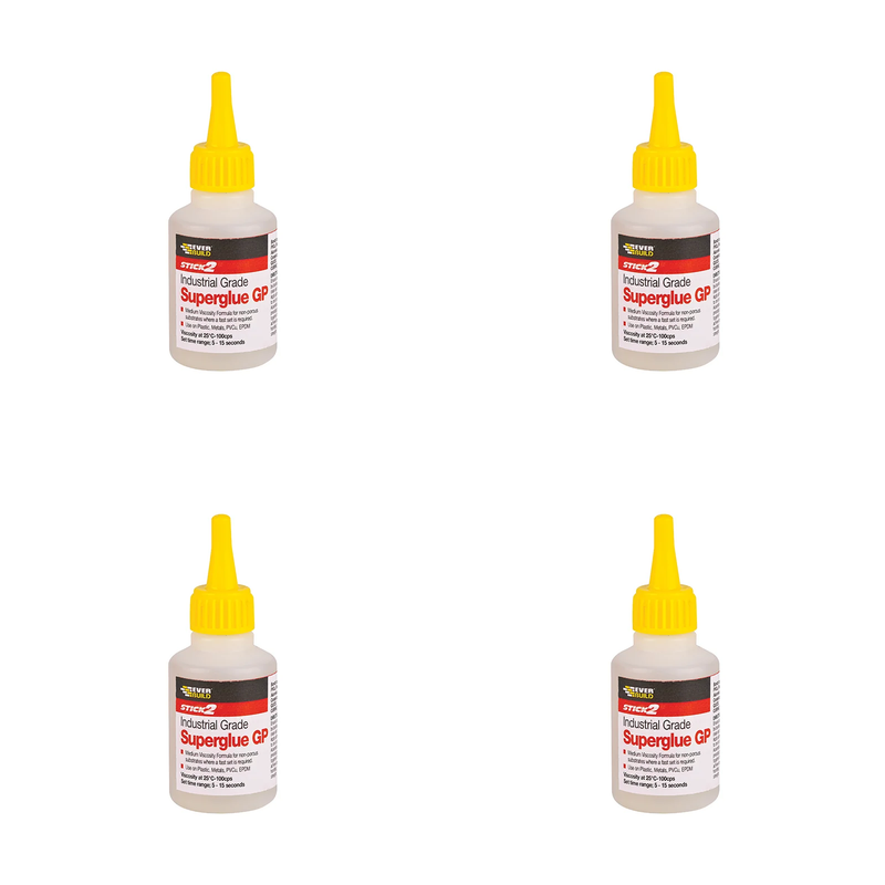 Everbuild Sika Industrial Superglue General Purpose 50g - 484652