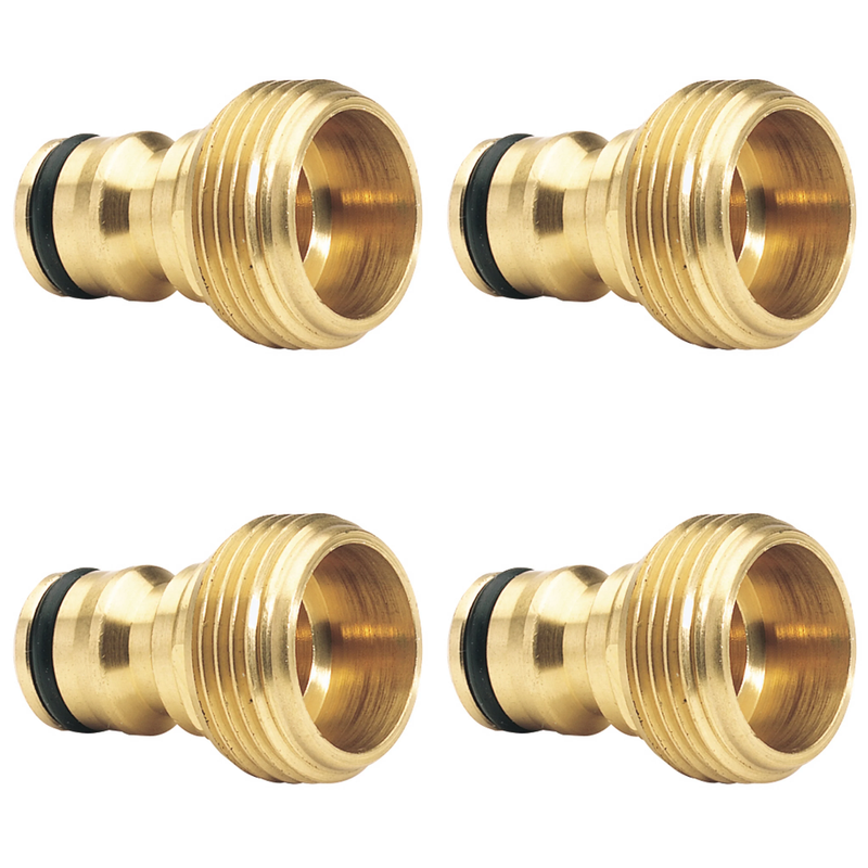 Draper Brass Accessory Connector - Suitable for Garden Hose & Taps