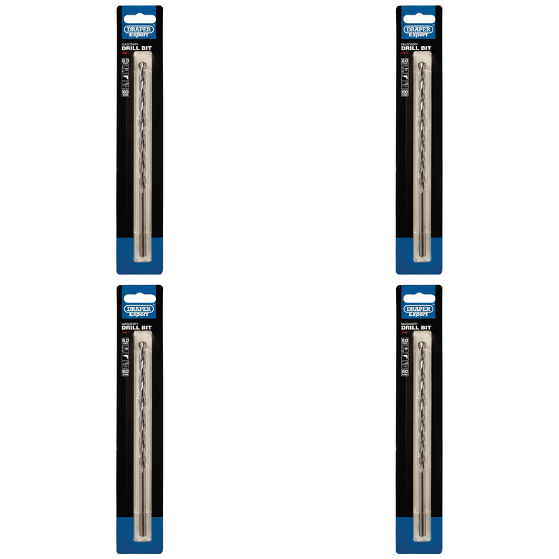 Draper Expert Masonry Drill Bit, 8mm - Multi Length Options