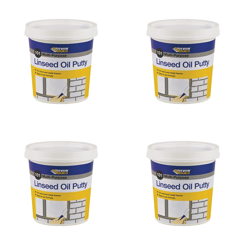 Everbuild Sika 101 Multi-Purpose Putty Natural 0.5kg - 480207