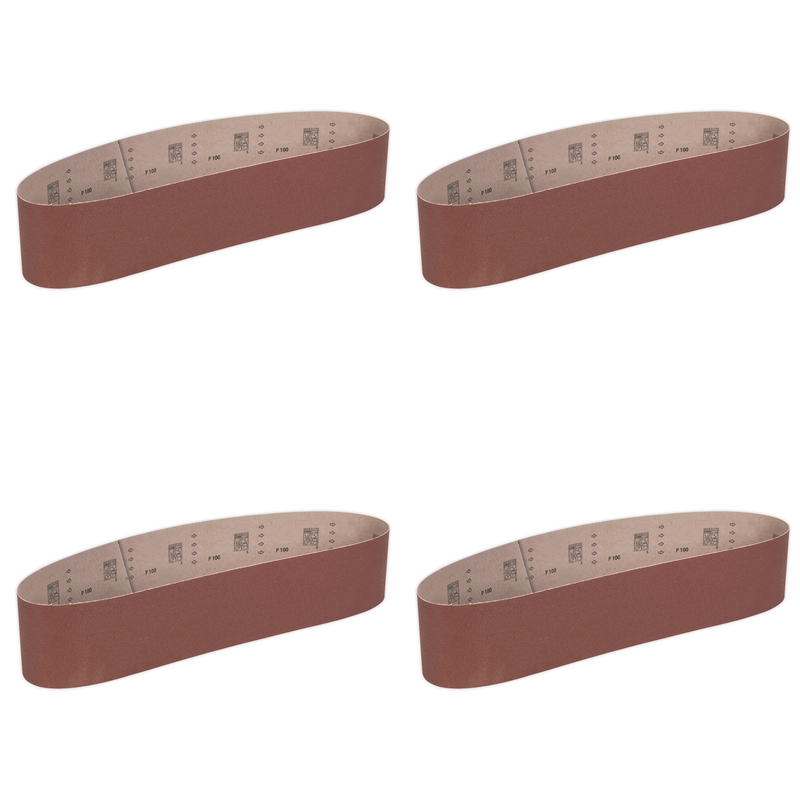 Sealey 100 x 1220mm Sanding Belt 100Grit - SB0013 Trade Quality