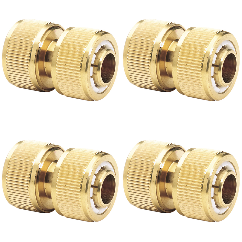Draper Brass Hose Repair Connector - Multi-Length Options