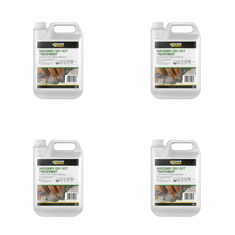 Everbuild Sika Masonry Dry Rot Treatment 5 litre - 483768