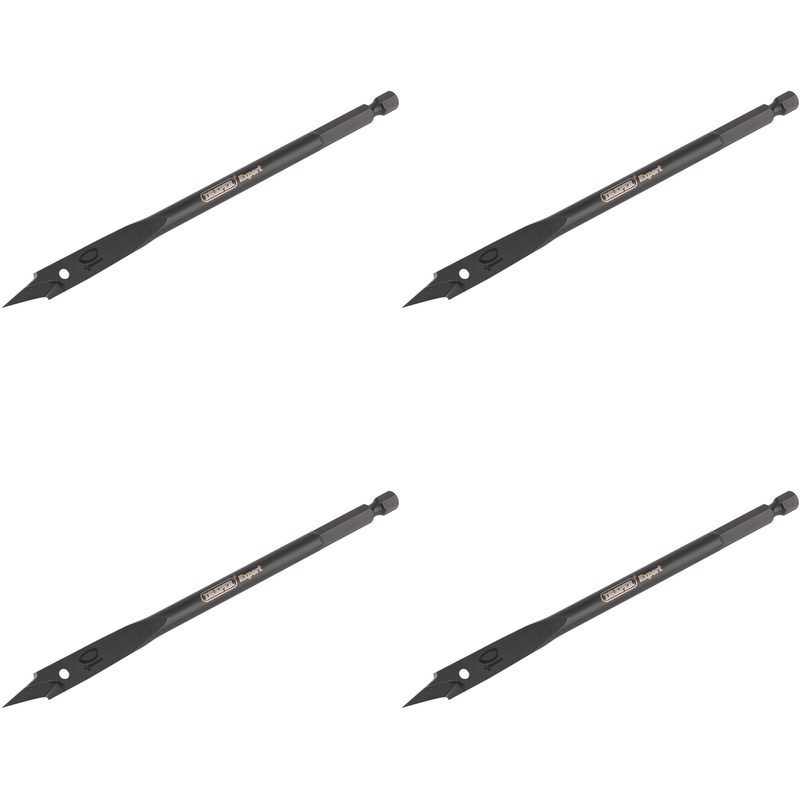Draper Expert Flat Wood Bit - Multiple Sizes Available