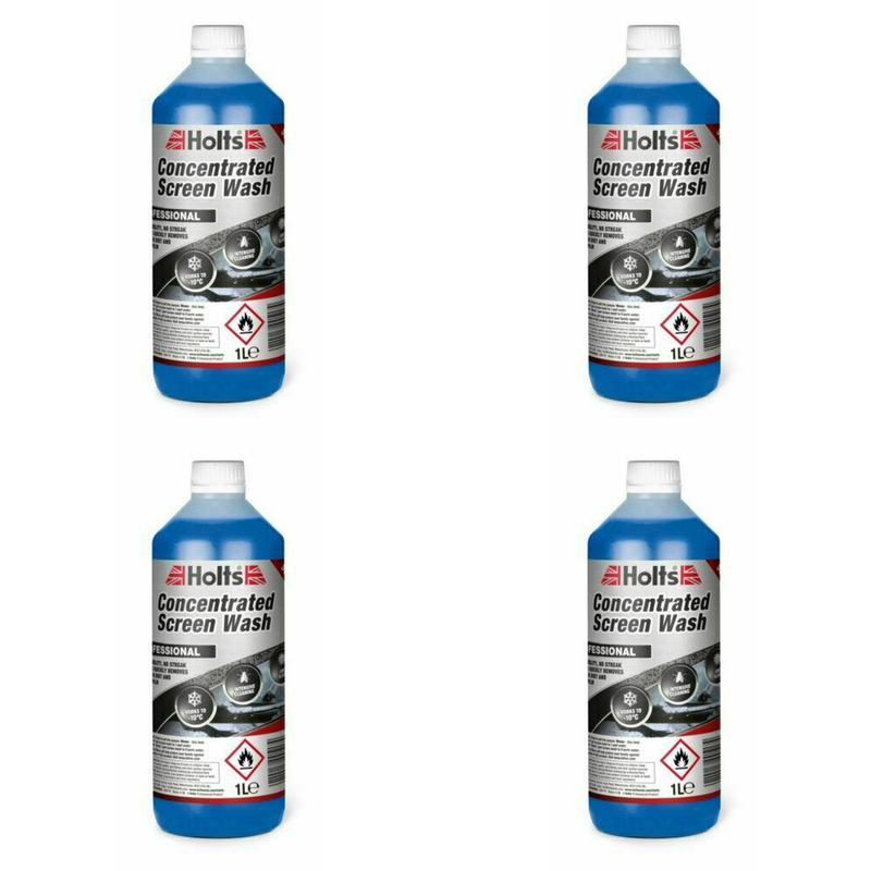 Holts Screen Wash 1L High Visibility Concentrated Formula