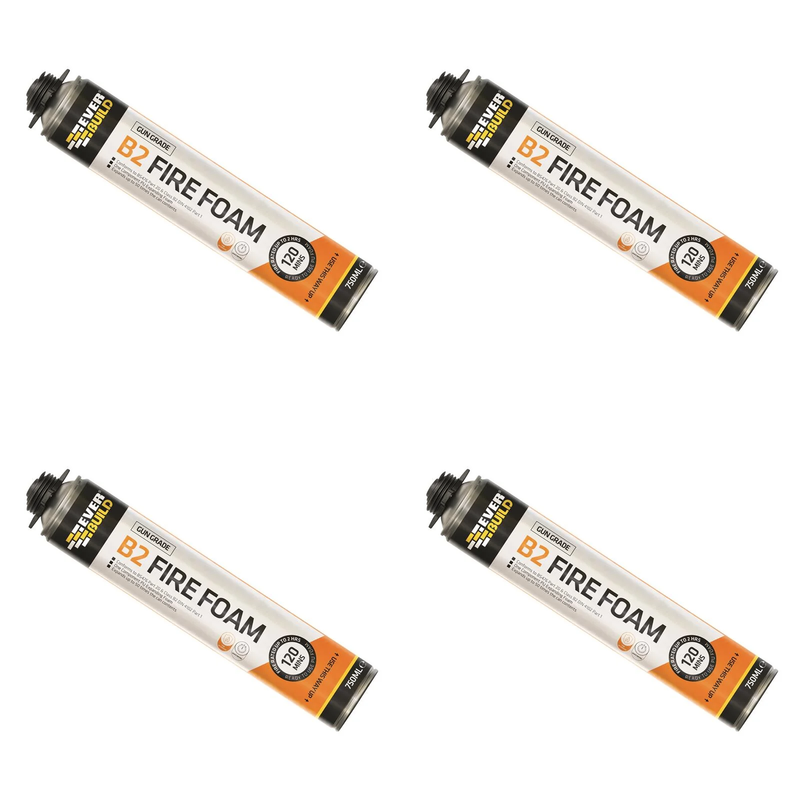 Everbuild Sika Fire Foam B2 Gun Grade Aerosol 750ml - 488718