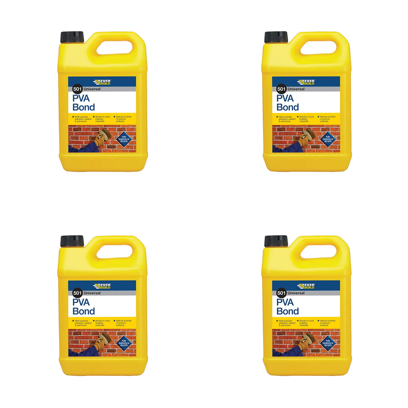 Everbuild Sika 501 PVA Bond 5L - 482246